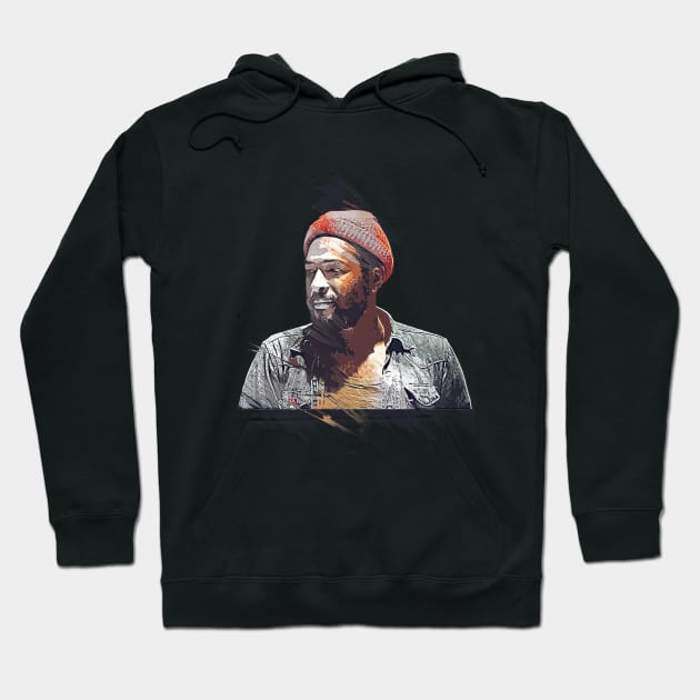 Marvin Gaye Hoodie by Classic Cassette